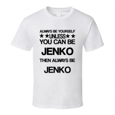 Jenko 22 Jump Street Be Yourself Movie Characters T Shirt