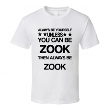 Zook 22 Jump Street Be Yourself Movie Characters T Shirt