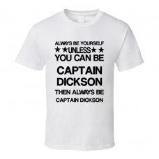 Captain 22 Jump Street Be Yourself Movie Characters T Shirt
