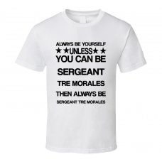 Sergeant Godzilla Be Yourself Movie Characters T Shirt