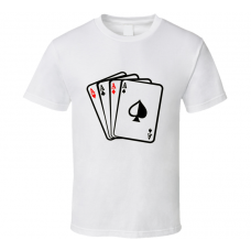 Four Of A Kind Poker Hands T Shirt