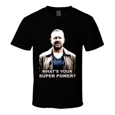 Ricky Gervais Tony After Life Super Power Funny Fan T Shirt T Shirt