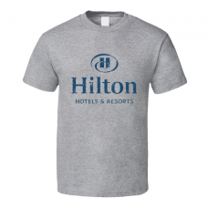 Hilton Hotels & Resorts Cool Company Worn Look T Shirt