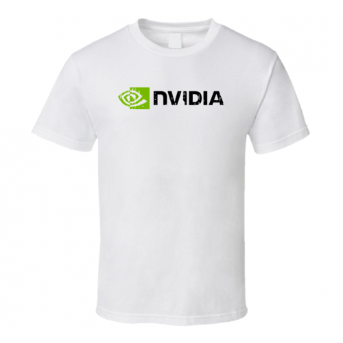 Nvidia Cool Company Worn Look T Shirt