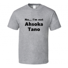 Ahsoka Tano Fan Look-alike Funny Gift Trendy T Shirt