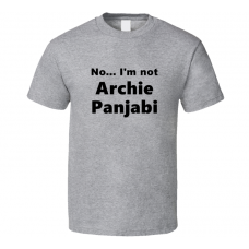 Archie Panjabi Fan Look-alike Funny Gift Trendy T Shirt
