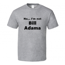 Bill Adama Fan Look-alike Funny Gift Trendy T Shirt