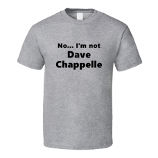 Dave Chappelle Fan Look-alike Funny Gift Trendy T Shirt