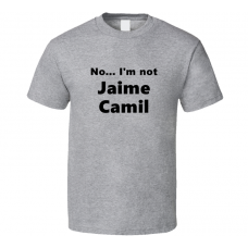 Jaime Camil Fan Look-alike Funny Gift Trendy T Shirt