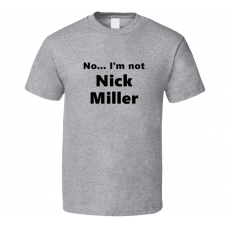 Nick Miller Fan Look-alike Funny Gift Trendy T Shirt