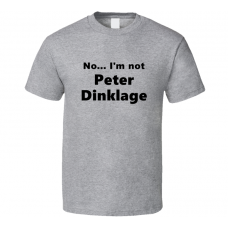 Peter Dinklage Fan Look-alike Funny Gift Trendy T Shirt