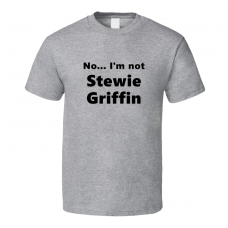 Stewie Griffin Fan Look-alike Funny Gift Trendy T Shirt