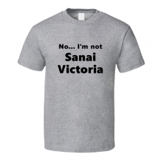 Sanai Victoria Fan Look-alike Funny Gift Trendy T Shirt