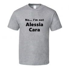 Alessia Cara Fan Look-alike Funny Gift Trendy T Shirt