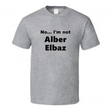 Alber Elbaz Fan Look-alike Funny Gift Trendy T Shirt