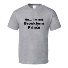 Brooklynn Prince Fan Look-alike Funny Gift Trendy T Shirt