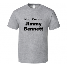 Jimmy Bennett Fan Look-alike Funny Gift Trendy T Shirt