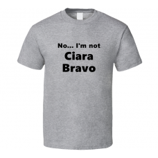 Ciara Bravo Fan Look-alike Funny Gift Trendy T Shirt
