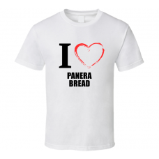 Panera Bread Resturant Fan Funny I Heart Food Gift T Shirt