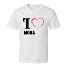 Mod Pizza Resturant Fan Funny I Heart Food Gift T Shirt