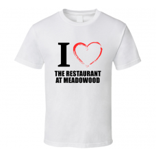 The Restaurant At Meadowood Resturant Fan Funny I Heart Food Gift T Shirt