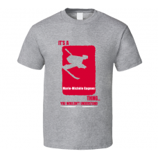 Marie-mich?le Gagnon Alpine Skiing Team Canada Cool Olympic Athlete Fan Gift T Shirt