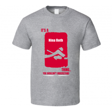 Nina Roth Curling Team United States Cool Olympic Athlete Fan Gift T Shirt