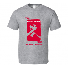 Andres Ambuhl Ice Hockey Team Switzerland Cool Olympic Athlete Fan Gift T Shirt