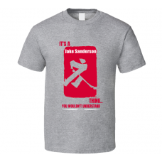 Jake Sanderson Ice Hockey Team United States Cool Olympic Athlete Fan Gift T Shirt