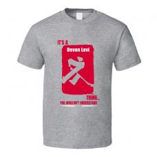 Devon Levi Ice Hockey Team Canada Cool Olympic Athlete Fan Gift T Shirt