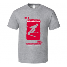 Thibaut De Marre Cross-country Skiing Team Belgium Cool Olympic Athlete Fan Gift T Shirt