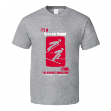 Hideaki Nagai Nordic Combined Team Japan Cool Olympic Athlete Fan Gift T Shirt