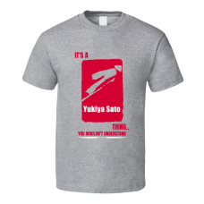Yukiya Sato Ski Jumping Team Japan Cool Olympic Athlete Fan Gift T Shirt