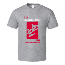 Alexander Payer Snowboarding Team Austria Cool Olympic Athlete Fan Gift T Shirt