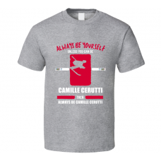 Camille Cerutti Team France Olympic Alpine Skiing Athlete Fan Gift T Shirt