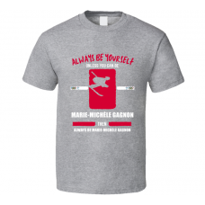 Marie-mich?le Gagnon Team Canada Olympic Alpine Skiing Athlete Fan Gift T Shirt
