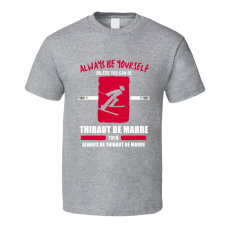 Thibaut De Marre Team Belgium Olympic Cross Country Skiing Athlete Fan Gift T Shirt