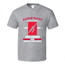 Sven Kramer Team Netherlands Olympic Speed Skating Athlete Fan Gift T Shirt