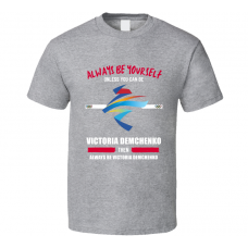 Victoria Demchenko Team Russia Olympic Luge Athlete Fan Gift T Shirt
