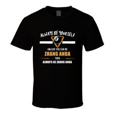 Zhang Anda World Snooker Tour Player Fan Gift T Shirt