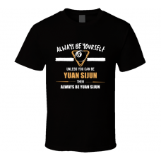 Yuan Sijun World Snooker Tour Player Fan Gift T Shirt