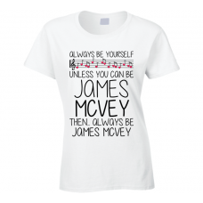 James McVey Be Yourself Singer Band Music Concert T Shirt