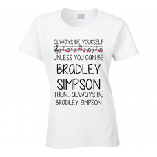 Bradley Simpson Be Yourself Singer Band Music Concert T Shirt