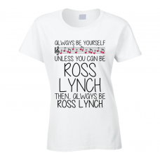 Ross Lynch Be Yourself Singer Band Music Concert T Shirt