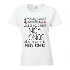 Nick Jonas Be Yourself Singer Band Music Concert T Shirt