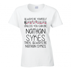 Nathan Sykes Be Yourself Singer Band Music Concert T Shirt