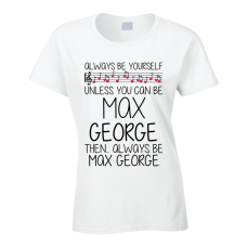 Max George Be Yourself Singer Band Music Concert T Shirt