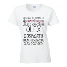 Alex Gaskarth Be Yourself Singer Band Music Concert T Shirt