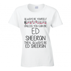 Ed Sheeran Be Yourself Singer Band Music Concert T Shirt