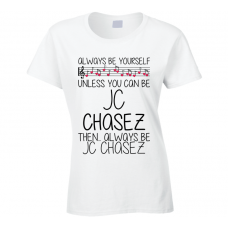 JC Chasez Be Yourself Singer Band Music Concert T Shirt